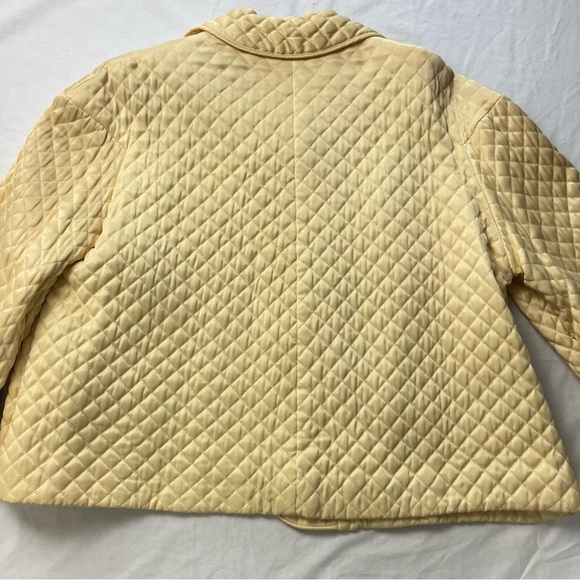 Vintage Barbizon Satin Quilted Bed Jacket 1950's Puffett - Picture 7 of 17